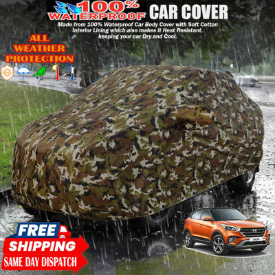 Tamanchi Autocare Car Cover For Hyundai Creta(Multicolor)