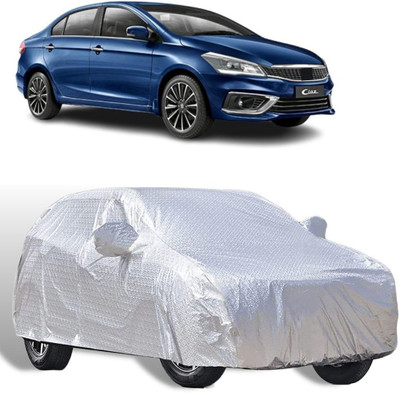 NG Auto Front Car Cover For Maruti Suzuki Ciaz(Silver)