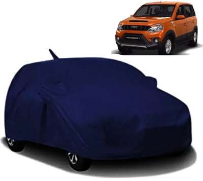 R Rayvin Star Car Cover For Toyota Qualis (With Mirror Pockets)(Multicolor)