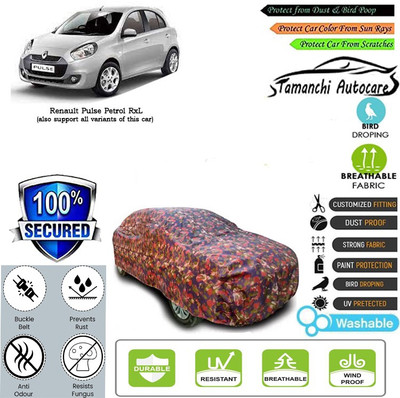 Tamanchi Autocare Car Cover For Renault Pulse Petrol RxL(Multicolor)