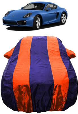 Wegather Car Cover For Porsche Cayman S Tiptronic (With Mirror Pockets)(Orange)