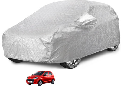 Auto Hub Car Cover For Maruti Alto (With Mirror Pockets)(Silver)