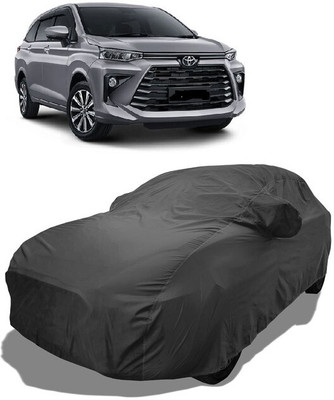 Coxtor Car Cover For Toyota Avanza (With Mirror Pockets)(Grey)