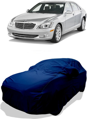 Coxtor Car Cover For Mercedes Benz S320 (With Mirror Pockets)(Blue)