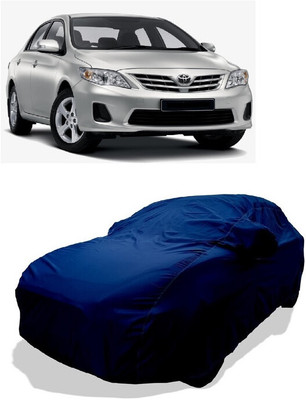 Coxtor Car Cover For Toyota Corolla Altis LX (With Mirror Pockets)(Green)