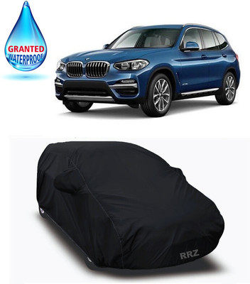 RRZ Car Cover For BMW X3 (With Mirror Pockets)(Black, For 2020 Models)