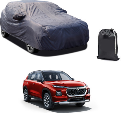 PAGORA Car Cover For Maruti Suzuki Grand Vitara (With Mirror Pockets)(Grey)