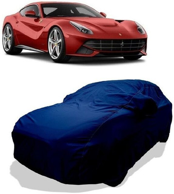QLAX Car Cover For Maruti F12berlinetta V12 (With Mirror Pockets)(Green)