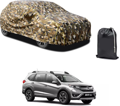 PAGORA Car Cover For Honda BRV (With Mirror Pockets)(Yellow, For 2019, 2020, 2021, 2022, 2023 Models)