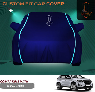 Ukara Car Cover For Nissan X-Trail (With Mirror Pockets)(Blue)