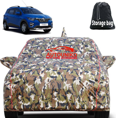 autouniko Car Cover For Renault Triber (With Mirror Pockets)(Multicolor)
