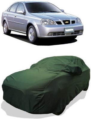 Coxtor Car Cover For Chevrolet Optra 1.6 L (With Mirror Pockets)(Green)