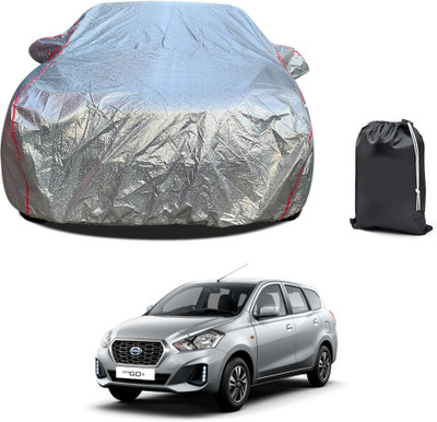 PAGORA Car Cover For Nissan Go+ (With Mirror Pockets)(Silver, For 2019, 2020, 2021, 2022, 2023 Models)