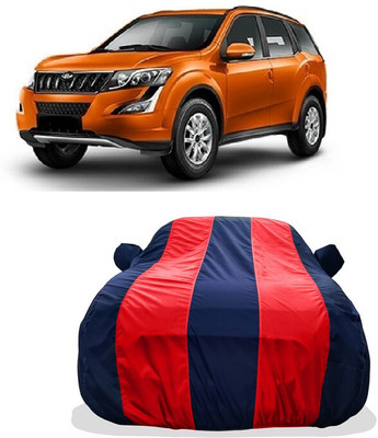 Tricway Car Cover For Mahindra XUV500 W7 AT Diesel (With Mirror Pockets)(Red)