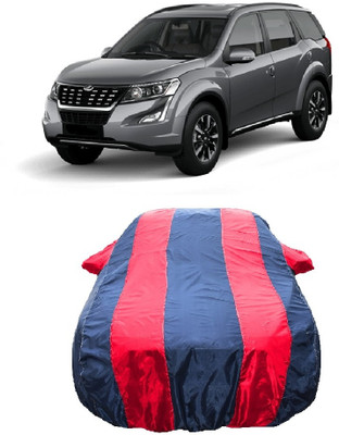 Wegather Car Cover For Mahindra XUV500 W7 Diesel (With Mirror Pockets)(Red)