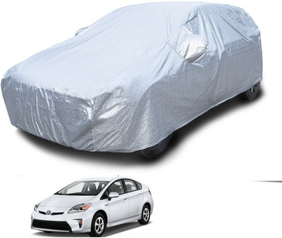 Euro Care Car Cover For Toyota Prius (With Mirror Pockets)(Silver)
