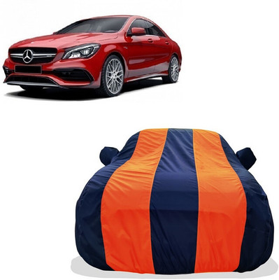 Tricway Car Cover For Mercedes Benz CLA AMG 45 Aero Edition (With Mirror Pockets)(Orange)