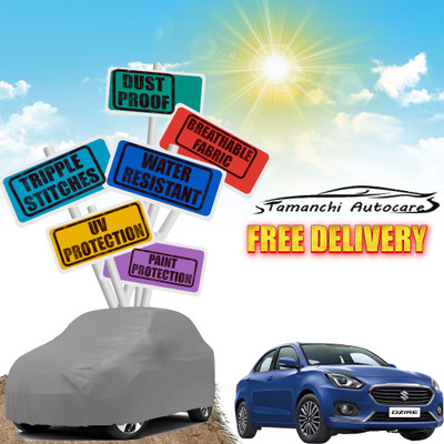 Tamanchi Autocare Car Cover For Maruti Suzuki Swift Dzire(Grey)