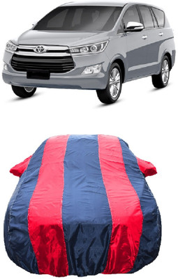 Wegather Car Cover For Toyota Innova Crysta 2.4 GX MT (With Mirror Pockets)(Red)