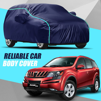 FIXILOS Car Cover For Mahindra XUV 500 (With Mirror Pockets)(Multicolor)