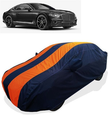 QLAX Car Cover For Maruti Continental GT V8 S Convertible Black ED Petrol (With Mirror Pockets)(Orange)