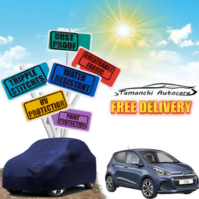 Tamanchi Autocare Car Cover For Hyundai i10(Blue)