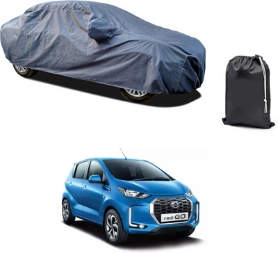 GOSHIV-car and bike accessories Car Cover For Datsun Redi GO 1.0 S (With Mirror Pockets)(Grey, For 2018, 2019, 2020, 2021, 2022, 2023 Models)