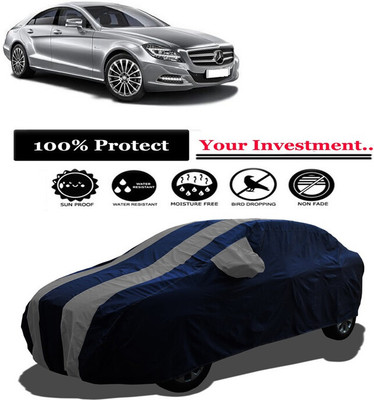 Amexride Car Cover For Mercedes Benz CLS-Class 350 CDI (With Mirror Pockets)(Grey)