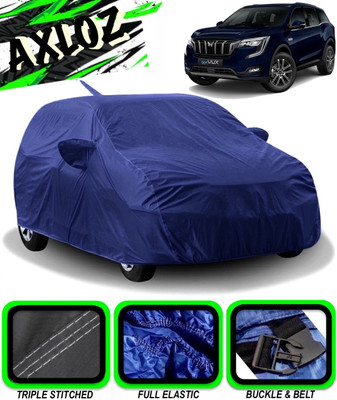 AXLOZ Car Cover For Mahindra XUV 700 (With Mirror Pockets)(Blue)