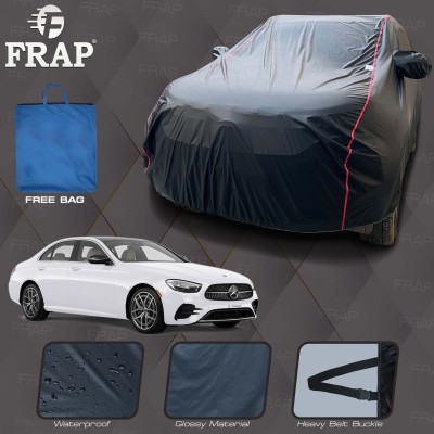 Frap Car Cover For Mercedes Benz E-Class (With Mirror Pockets)(Black, Red)