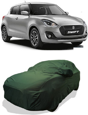 Coxtor Car Cover For Maruti Suzuki Swift AMT VXI (With Mirror Pockets)(Green)