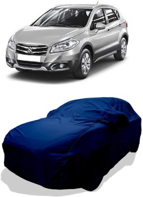 Coxtor Car Cover For Maruti Suzuki S-Cross DDiS 320 Delta (With Mirror Pockets)(Blue)