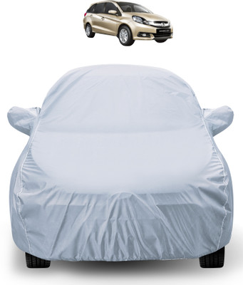 MOCKHE Car Cover For Honda Mobilio (With Mirror Pockets)(Silver)