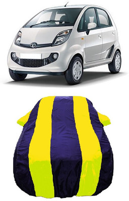 Wegather Car Cover For Tata Nano XM (With Mirror Pockets)(Yellow)