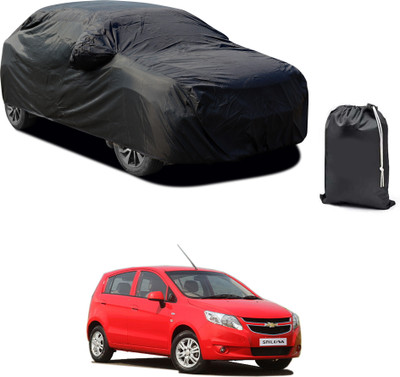 PAGORA Car Cover For Chevrolet Sail UVA (With Mirror Pockets)(Black)