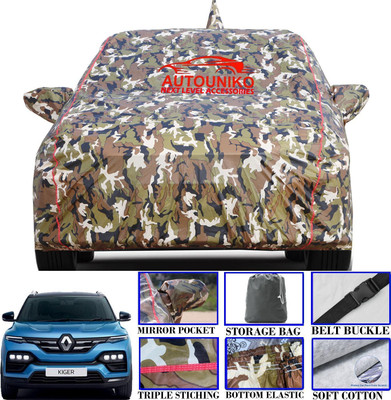 autouniko Car Cover For Renault Kiger (With Mirror Pockets)(Multicolor)
