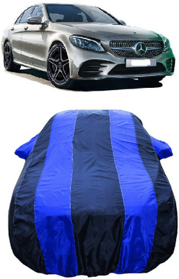 Wegather Car Cover For Mercedes Benz C200 (With Mirror Pockets)(Blue)