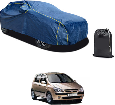 CODOKI Car Cover For Hyundai Getz Prime (With Mirror Pockets)(Blue, For 2019, 2020, 2021, 2022, 2023 Models)