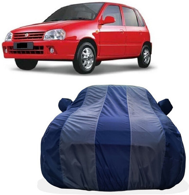 Tricway Car Cover For Maruti Suzuki Zen Lxi (With Mirror Pockets)(Multicolor)