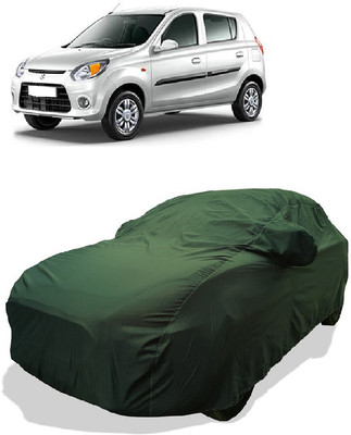 Coxtor Car Cover For Maruti Suzuki Alto 800 LX Optional (With Mirror Pockets)(Gold)