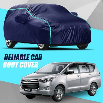 AXLOZ Car Cover For Toyota Innova (With Mirror Pockets)(Multicolor)