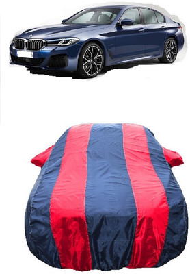 Wegather Car Cover For BMW 5 Series 530i M Sport Petrol (With Mirror Pockets)(Red)