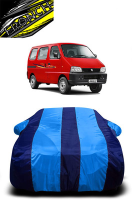 FRONCH Car Cover For Maruti Suzuki Eeco (With Mirror Pockets)(Blue)