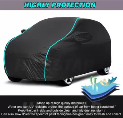 KULTEX Car Cover For Hyundai Getz Prime (With Mirror Pockets)(Multicolor)