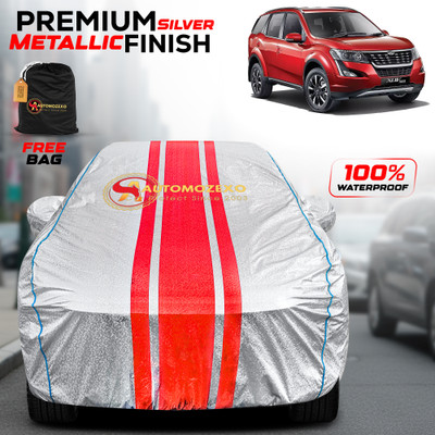 AUTOMOZEXO Car Cover For Mahindra XUV 500 (With Mirror Pockets)(Silver)