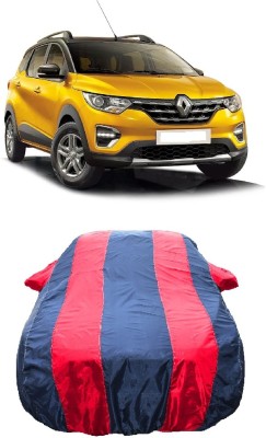 Wegather Car Cover For Renault Triber (With Mirror Pockets)(Red)