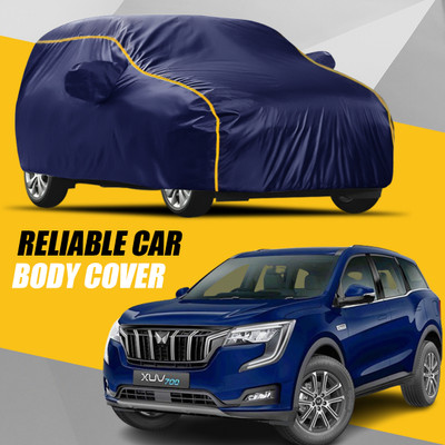 AXLOZ Car Cover For Mahindra XUV 700 (With Mirror Pockets)(Multicolor)