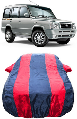 Wegather Car Cover For Tata Sumo Gold GX (With Mirror Pockets)(Red)