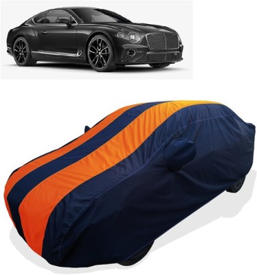 Coxtor Car Cover For Bentley Continental GT V8 S Convertible Black ED Petrol (With Mirror Pockets)(Orange)