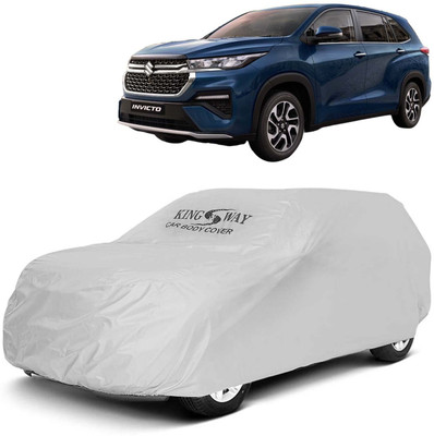 Kingsway Car Cover For Maruti Suzuki Universal For SUV (Without Mirror Pockets)(Silver, For 2023, 2024 Models)
